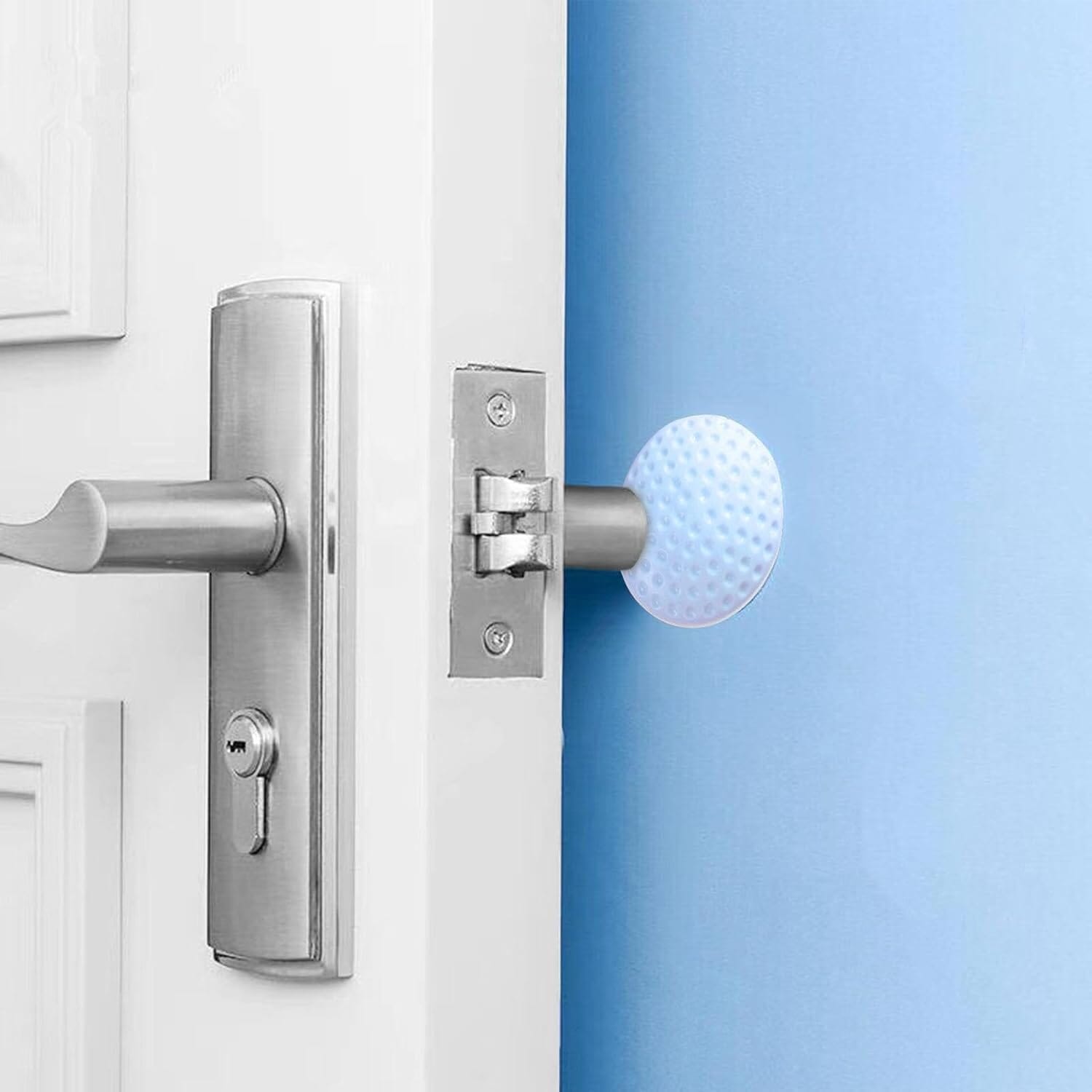 Butée de Porte - SecureStop™ - Bleu Pastel - Bebe sirich