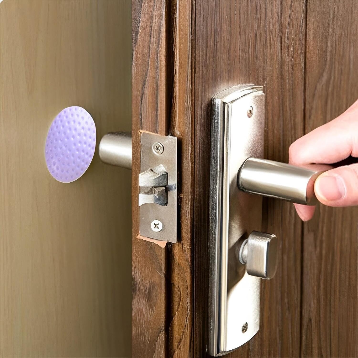 Butée de Porte - SecureStop™ - Mauve Pastel - Bebe sirich