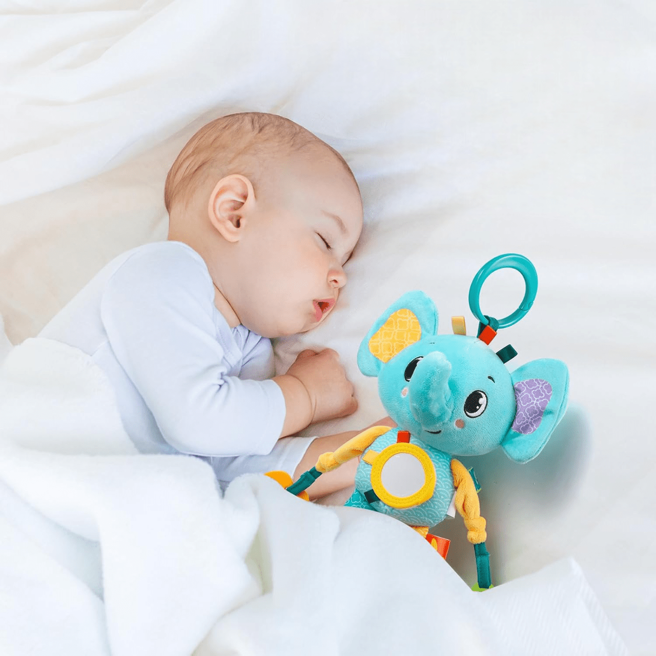 Jouet d'éveil - SoftHangingToy™ - Elephant - Bebe sirich