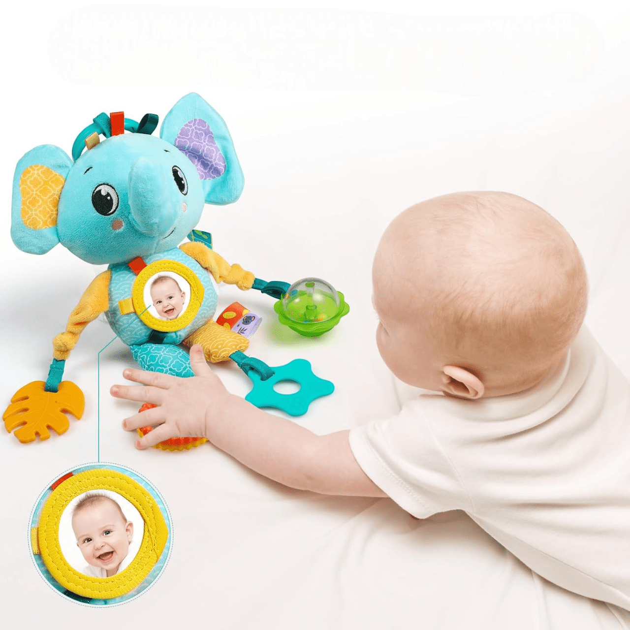 Jouet d'éveil - SoftHangingToy™ - Elephant - Bebe sirich