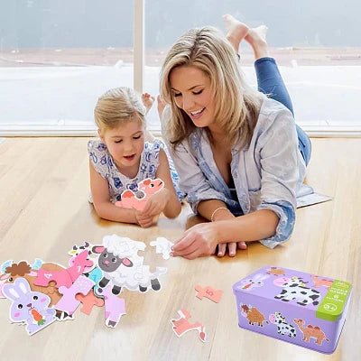 Puzzle Montessori - BabyPuzzle™ - Bétail - Bebe sirich