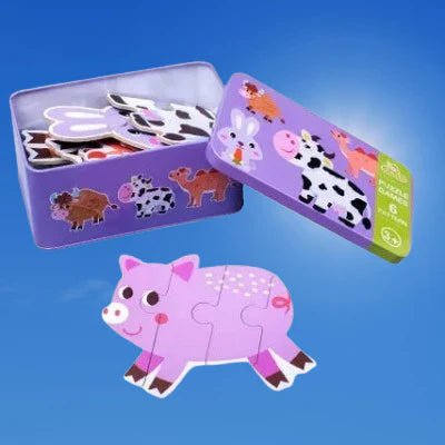 Puzzle Montessori - BabyPuzzle™ - Bétail - Bebe sirich